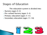 Pre - school education in UK 3