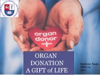 Organ donation presentation 1