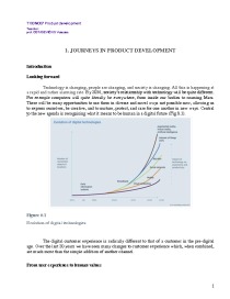 Journeys in product Development 1