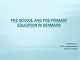 Pre - school and pre - primary education in Denmark