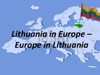 Lithuania in Europe – Europe in Lithuania 1