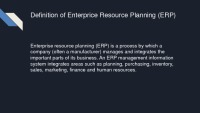 Enterprise resource planning ERP (2) 3