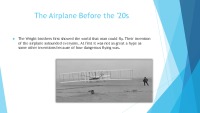 Inventions that have improved our lives - Airplanes 5