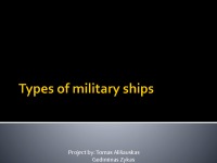 Types of military ships 1