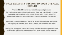 Dental hygiene and healthy lifestyle 2