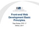 Front - end Web Development Basic Principles