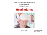 Head injuries powerpoint 1