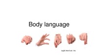 Body language PowerPoint 1