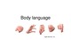 Body language PowerPoint