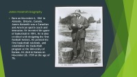 James Naismith - Father of Basketball 2