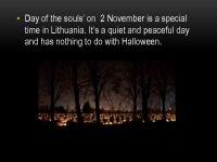 Day of the soul in Lithuania 2