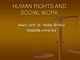 Human rights and social work