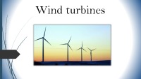 Wind turbines 1