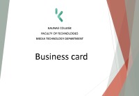 Business card 1