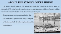 Sidney Opera Hause presentation 2