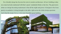 Eco - friendly and aesthetically pleasing: trends in beautiful green buildings 2