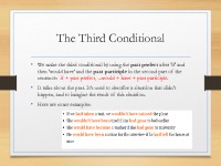 Conditionals Presentation