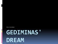 Gediminas Dream 1