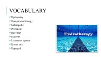 Hydrotherapy presentation 2