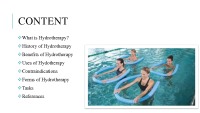 Hydrotherapy presentation 3