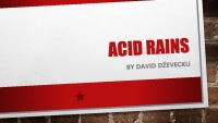 Acid Rains 1