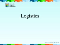 Presentation about logistics 1