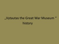 Vytautas the Great War Museum 3