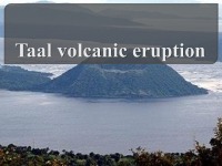 Taal volcanic eruption 1