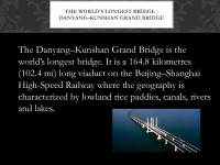 The 8 longest bridges in the World 2