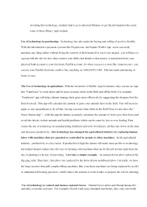 The use of technology essay 2