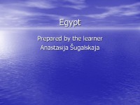 Egypt country presentation 1