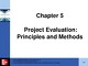 Project Evaluation: Principles and Methods