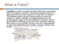 Fears and phobias presentation 2