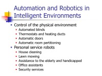 Automation and Robotics 3