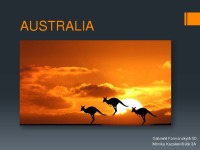 Australia project 1