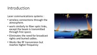 Laser Communications 2