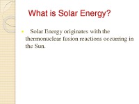 Electricity created by Solar Panels 2