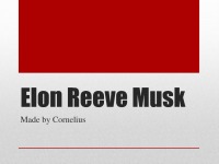 Elon Reeve Musk presentation 1