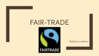 Fair - trade project 1