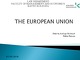 The European Union project