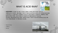 Acid rain project 2