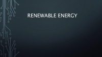 Renewable energy slides 1