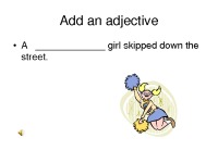 Adjective presentation 1