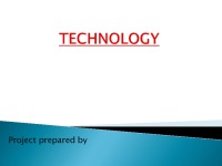 Slides about Technology 1