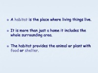 Habitats slides 3