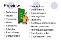 English grammar slides 2