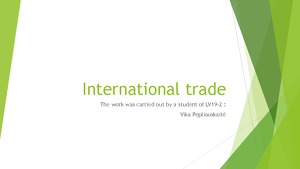 International Trade Slides