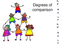 Degrees of comparison project 1