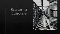 Computer History project 1