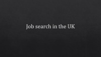 Job search in the UK slides 1